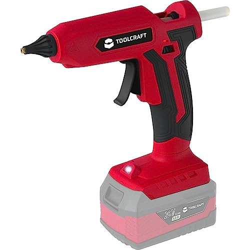 toolcraft akku heißklebepistole ap-1200 20 v 11 mm ohne akku ohne ladegerät