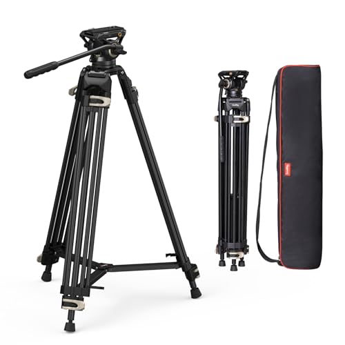 Videostativ 73 mit 360 Fluidkopf und Schnellwechselplatte von SmallRig