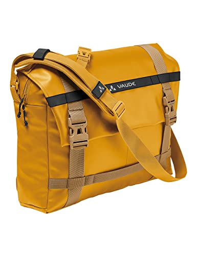vaude mineo messenger umhängetasche 22 burnt yellow
