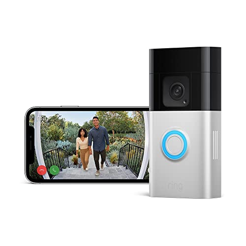 ring video doorbell plus, kabellose videotürklingel mit 1536p hd, nachtsicht, wi-fi