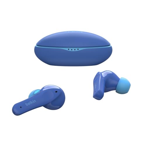 belkin soundform nano bluetooth kopfhörer kinder kabellos 85 db gehörschutz blau