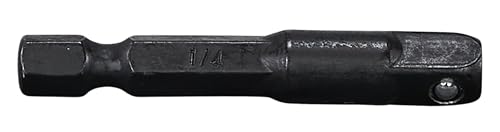 makita adapter 1/4" sechskant auf 1/4" vierkant chrom-molybdän