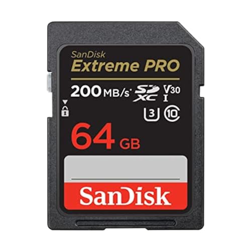 sandisk extreme pro 64 gb sdxc uhs-i karte v30 200 mb/s u3 4k video