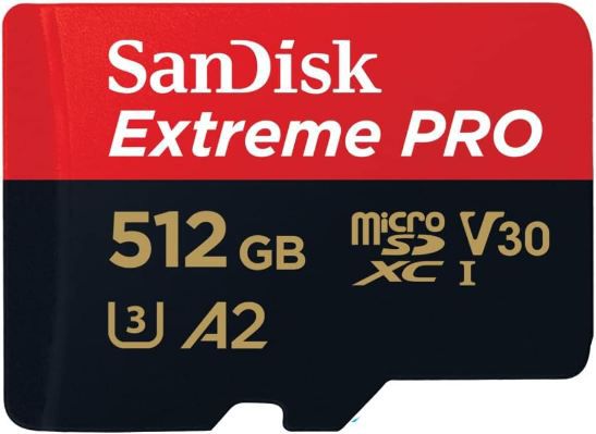 Produktbild: SanDisk Extreme PRO microSDXC 512 GB mit Adapter für 45,69 Euro