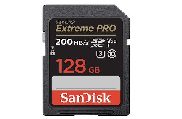 sandisk extreme pro 128gb sdxc v30 speicherkarte 18,99 statt 22