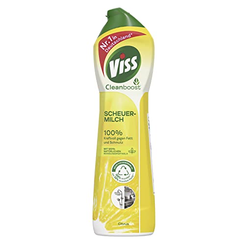 Viss scheuermilch citrus 500ml, effektives reinigungsmittel gegen fett und schmutz
