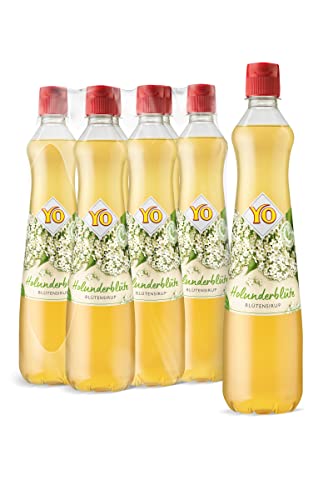 holunderblüten sirup 6 x 700 ml von yo, spar-aabo