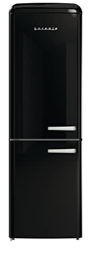 gorenje kühl-gefriermaschine retro 194 cm inverter kompressor nofrost schwarz