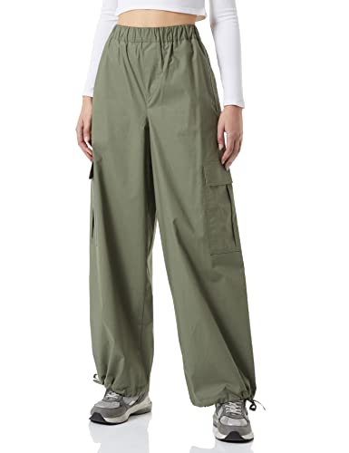 jjxx dames cosy cargo pantalon chino four leaf clover maat s