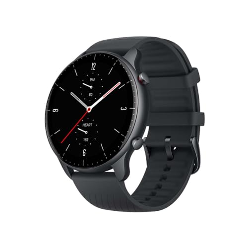 amazfit gtr 2 smartwatch 46 mm, bluetooth, 90 sportmodi, herzfrequenz, alexa