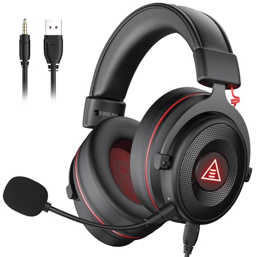 eksa gaming headset 7.1 surround sound mit noise cancelling mikrofon usb 3,5 mm