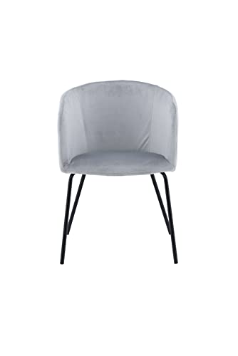Produktbild: berit chair schwarz grau, venture home 15562-885, 20% polyester-leinen