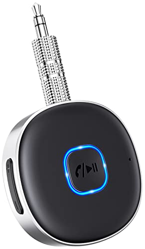mohard bluetooth 5.3 aux adapter auto, drahtloser kfz empfänger für stereo-kopfhörer