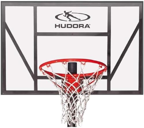 Produktbild: hudora basketballkorb mit dunkring zur wandmontage für garten und indoor