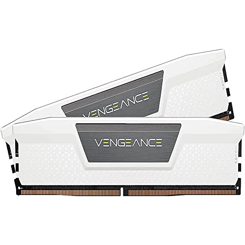 corsair vengeance ddr5 64gb (2x32gb) 5600mhz c40 intel xmp 3.0 weiss