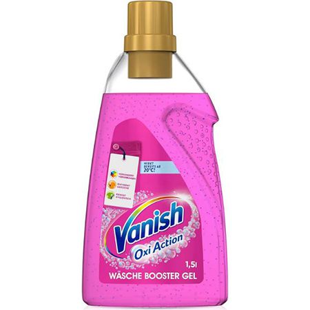 vanish oxi action fleckenentferner gel 1,5 liter ab 7,99 euro statt 12 euro