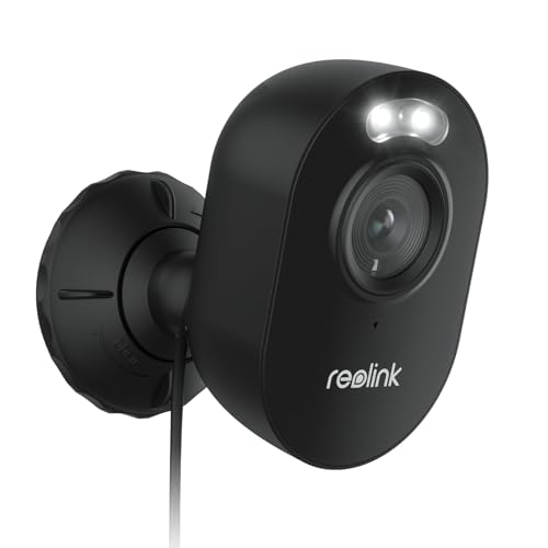 reolink lumus 2k 4mp outdoor kamera mit spotlights, wlan, smart detection, schwarz