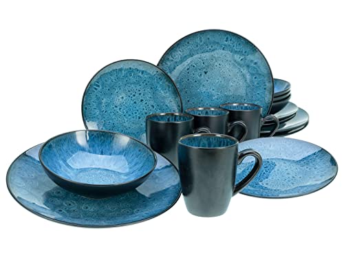 creatable kombiservice capri 16-teilig steinzeug spülmaschinenfest mikrowellengeeignet