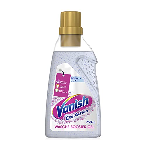 vanish oxi action fleckenentferner gel 750 ml für weiße wäsche ohne chlor