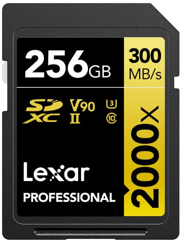 lexar professional 2000x sd karte 256 gb, klasse 10, uhs-ii, LSD2000256G-BNNNG