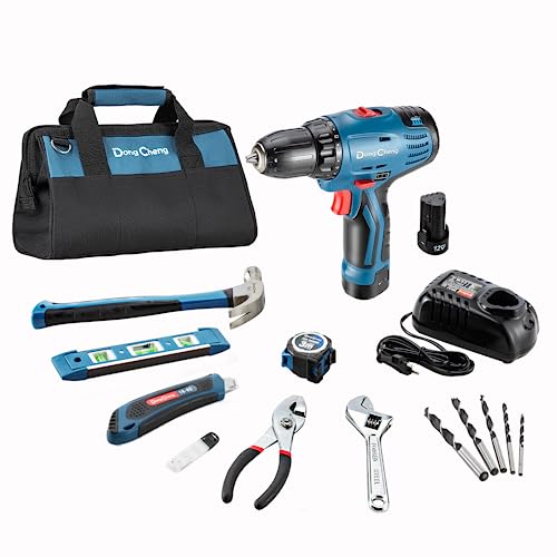 Produktbild: dongcheng schlagbohrmaschine 710W 13 mm bohrfutter bohrhammer mit 15 bohrkronen