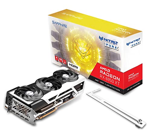 Produktbild: sapphire nitro+ rx 6950 xt grafikkarte schwarz, 11317-04-20G