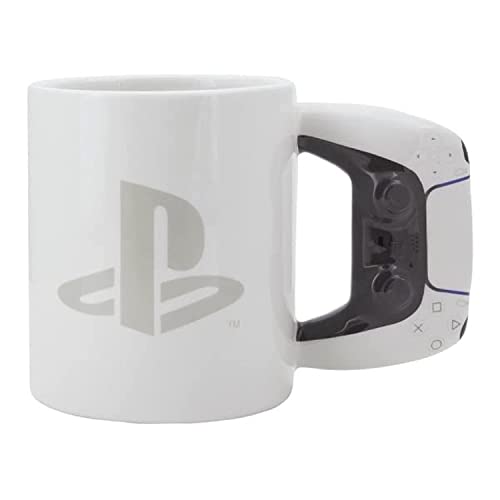 playstation tassen mit controller-griff, offiziell lizenziert, 480 ml