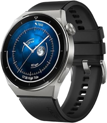 huawei gt 3 pro smartwatch 46 mm titanium sapphire diving mode bluetooth anrufe schwarz