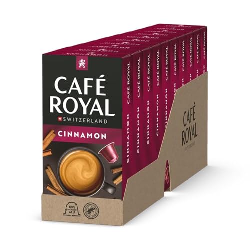 caf royal cinnamon flavored kaffee, 100 nespresso kompatible kapseln, 100% arabica