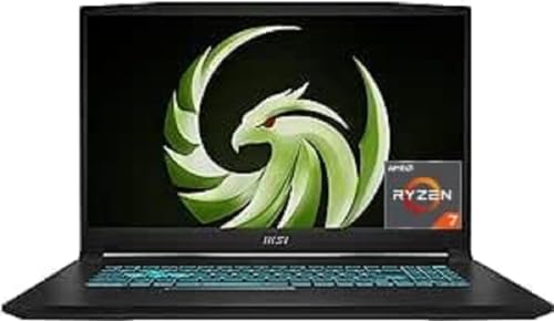 msi bravo 17 laptop, 17,3 zoll fhd, amd ryzen 7, 16 gb ram, 1 tb ssd, rtx 4060, windows 11