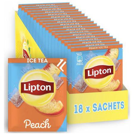 lipton eistee pulver pfirsich 18er pack für 9,68 euro statt 12 euro