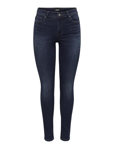 ONLY Skinny Jeans ONLWAUW Damen Mittlere Taille Slim Fit