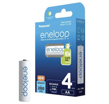 panasonic eneloop aa akku 4er pack ni-mh 2000 mah nur 9,97 statt 16