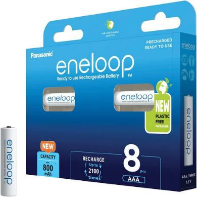 panasonic eneloop aaa-ni-mh akku 8er pack 800mAh ab 13,29 statt 20