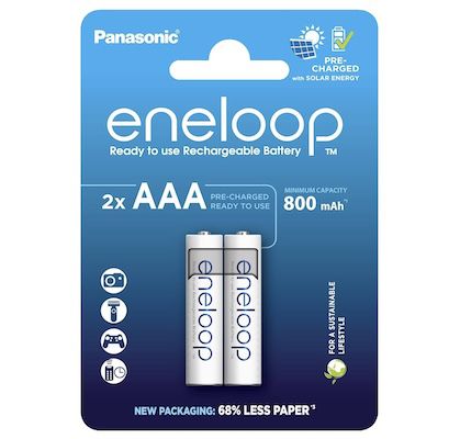 panasonic eneloop aaa micro akkus 2er pack 800mAh 4,78 statt 8