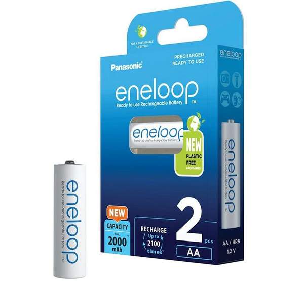 Panasonic eneloop AA Akkus 2er Pack für 6,29 statt 10