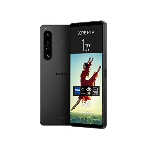 sony xperia 1 iv 5g dual sim smartphone 256 gb 12 gb ram schwarz