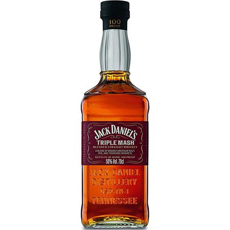 jack daniel's triple mash whiskey 50% tennessee 0,7l ab 25,80