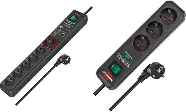 brennenstuhl steckdosenleiste 6-fach und 3-fach eco-line für 32,94 euro