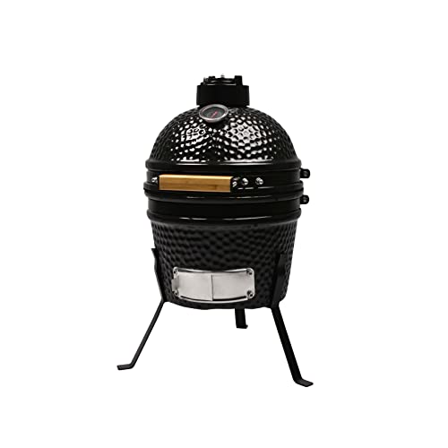 Mini kamado grill 26,5 cm  von UltraNatura - kompakter holzkohlegrill