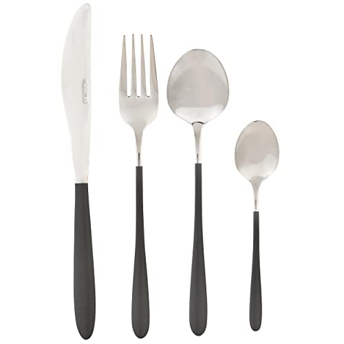 besteckset salter BW11071EU7 cosmos 16-teilig edelstahl für 4 personen grau beschichtet