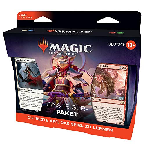 magic: the gathering starter pack 2022 deutsch, kartenspiel für einsteiger