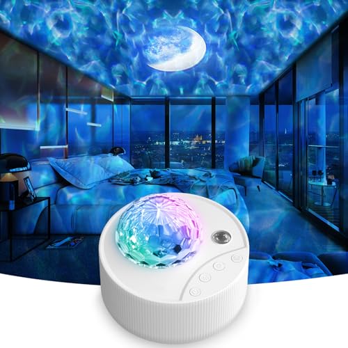 moredig led sternenhimmel projektor, galaxy projektor mit 13 lichtmodi, dekoration für schlafzimmer, gaming und partys