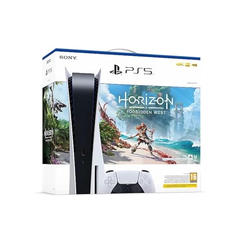 Produktbild: sony playstation 5 b chassis mit horizon forbidden west voucher