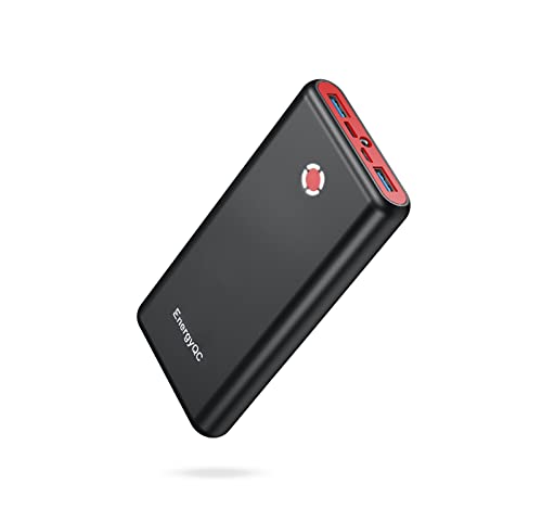 powerbank 20000mAh usb c pd 18W pilot x7 externer akku für iphone, tablet, samsung, huawei - rot