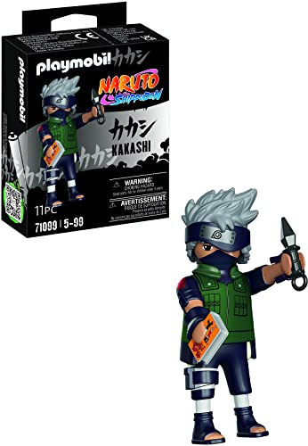 playmobil naruto shippuden kakashi figur mit hund, kunai und buch