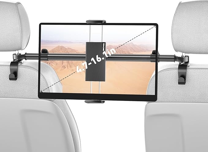 kfZ-Tablethalterung für Kopfstützen, TRYONE, für Tablets bis 10 Zoll