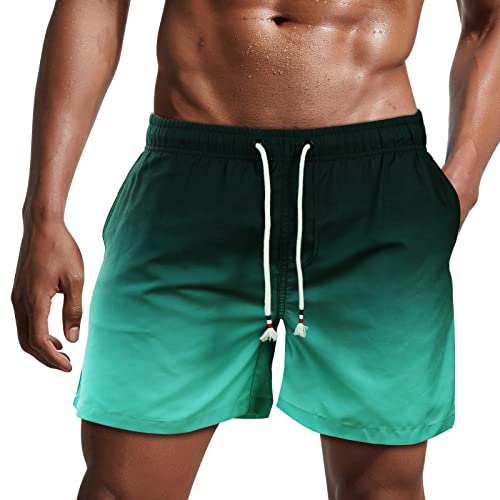 danfiki herren badehose schnelltrocknend shorts mit meshfutter für schwimmen strand