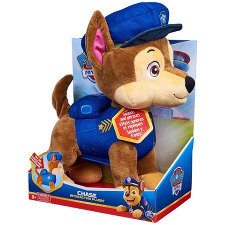 paw patrol chase interaktives plüschtier 32cm für 19,57 statt 30