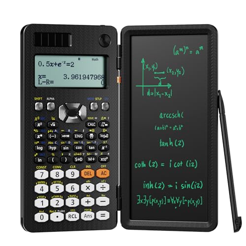 991ES Plus wissenschaftlicher Rechner, ROATEE finanzielle Berechnungen, solar-betrieben, mit LCD-Notizblock